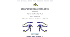 Desktop Screenshot of marcostefanelli.com