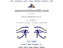 Tablet Screenshot of marcostefanelli.com